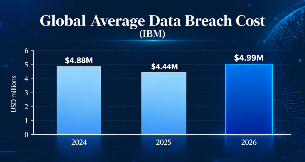 Global Average Data Breach Cost